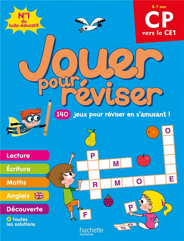 Jouer pour reviser - du cp au ce1 6-7 ans - cahier de vacances 2020