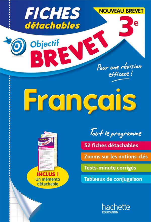 Objectif brevet - fiches francais