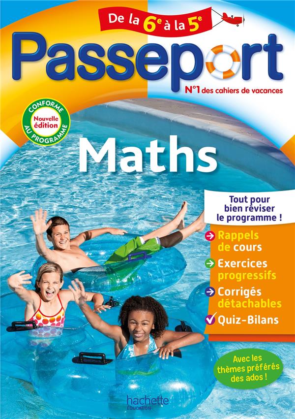 Passeport maths de la 6e a la 5e