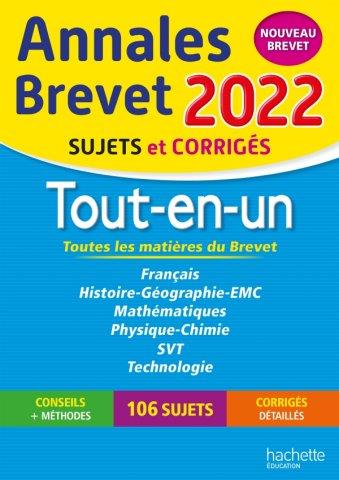 Annales brevet 2022 tout-en-un