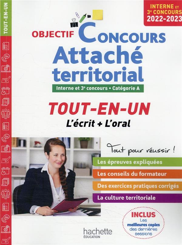 OBJECTIF CONCOURS 2022-2023 ATTACHE TERRITORIAL (CONCOURS INTERNE)