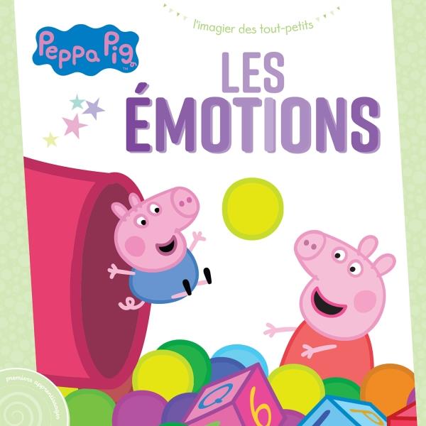 Peppa pig - l'imagier des tout-petits - les emotions