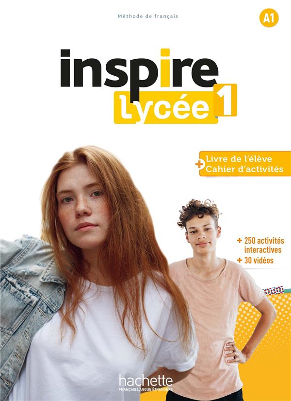 INSPIRE LYCEE A1 - LIVRE + CAHIER