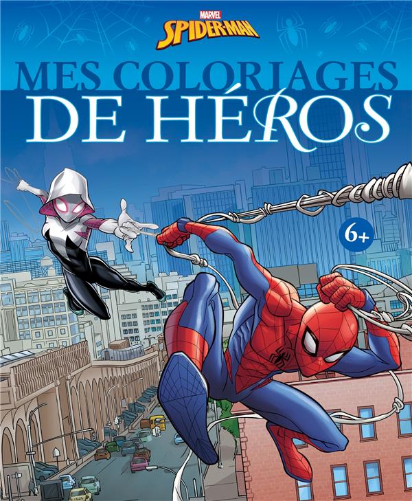 SPIDER-MAN - MES COLORIAGES DE HEROS - MARVEL