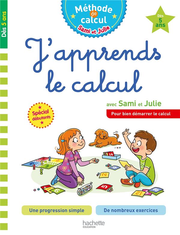 Sami et julie j'apprends le calcul des 5 ans
