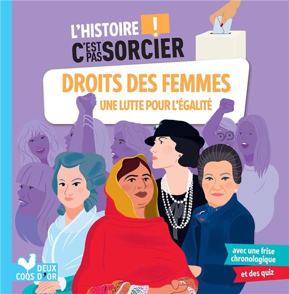 L'HISTOIRE C'EST PAS SORCIER - DROITS DES FEMMES, UNE LUTTE POUR L'EGALITE