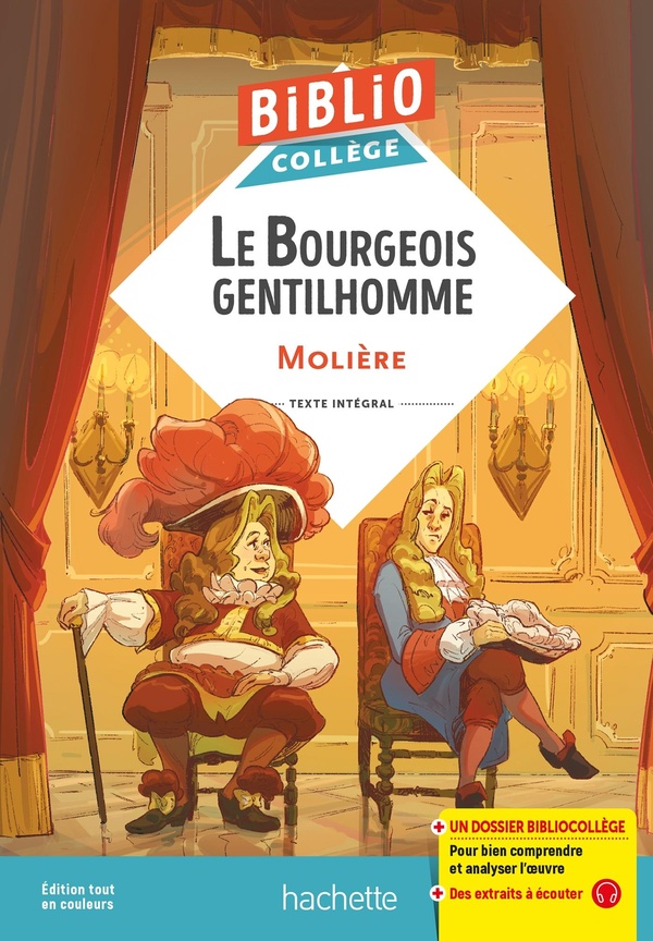 Bibliocollege - le bourgeois gentilhomme, moliere