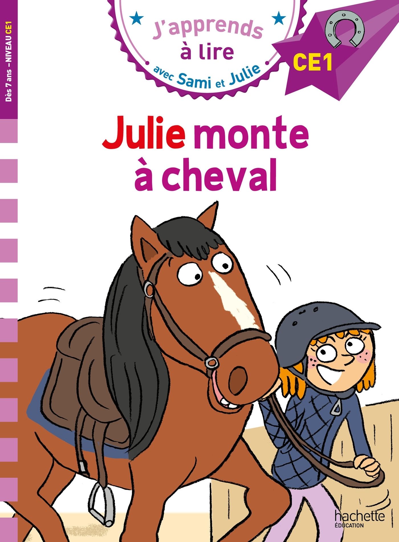 Sami et julie ce1 julie monte a cheval