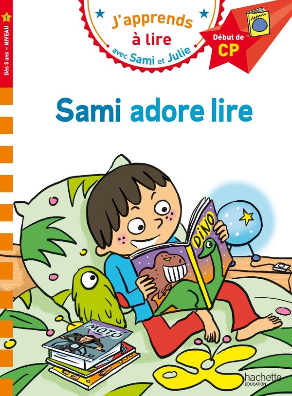Sami et julie cp niveau 1 sami adore lire