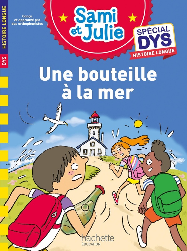 Sami et julie - special dys histoire longue - une bouteille a la mer