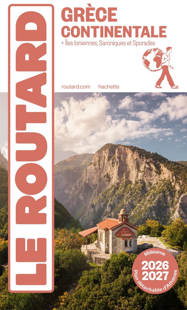 Guide du routard grece continentale 2026/27