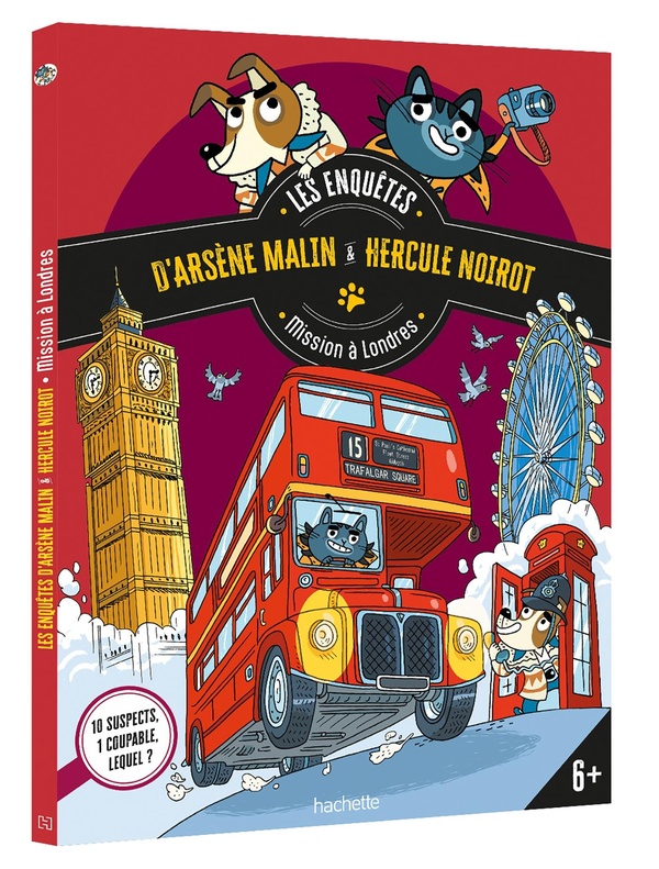 Arsene malin et hercule noirot - mission a londres