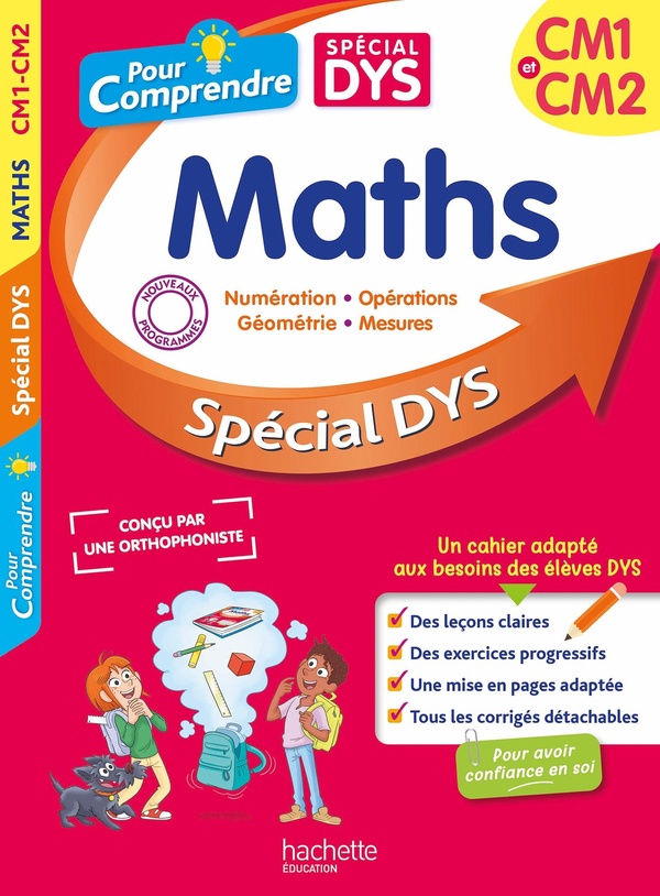 Pour comprendre dys maths cm1 et cm2
