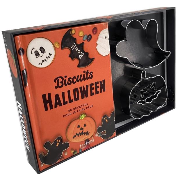 Coffret biscuits halloween - 20 recettes pour se faire peur