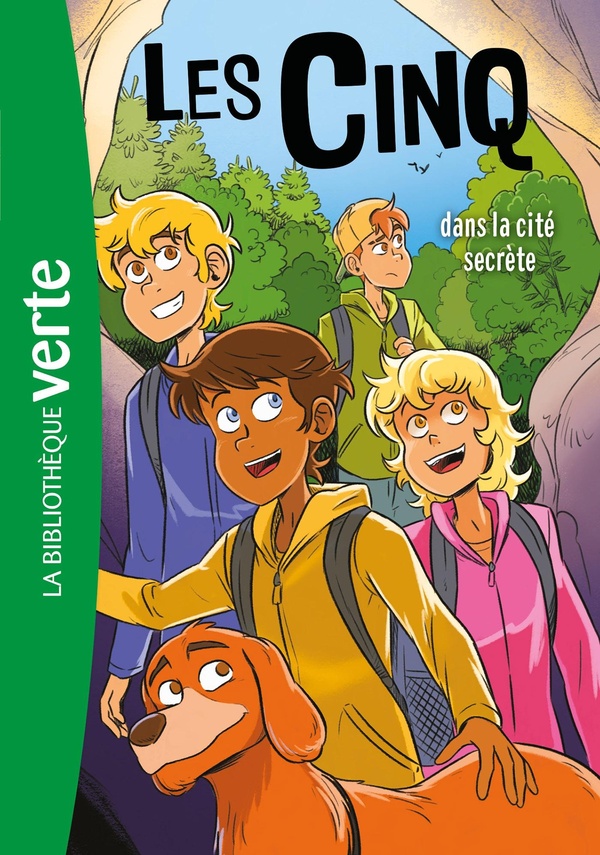Le club des cinq - les cinq (nouvelle edition), tome 45 - les cinq et la cite secrete