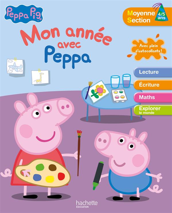 Mon annee avec peppa pig ms 4/5 ans