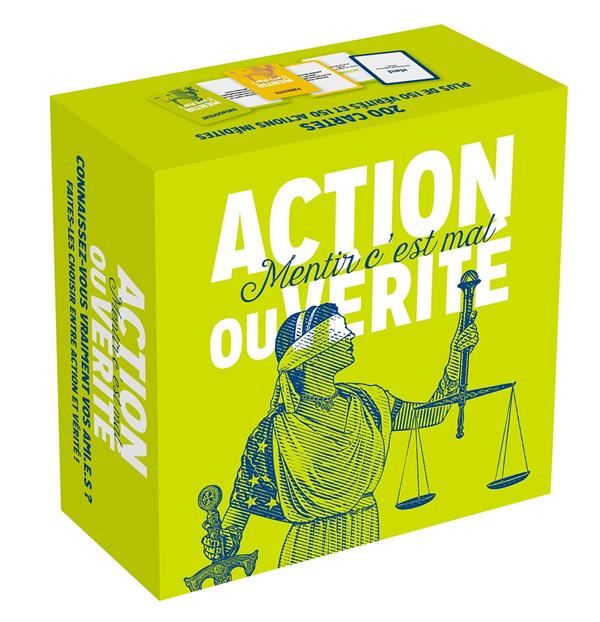 Boite action ou verite - mentir c'est mal