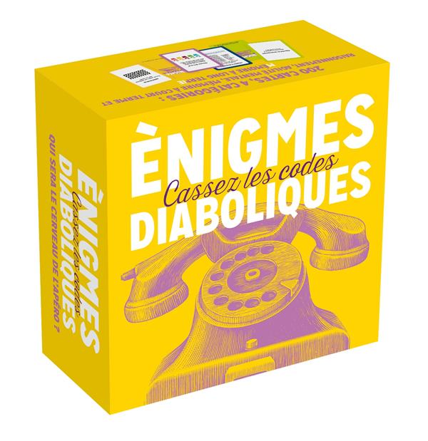 Boite enigmes diaboliques - cassez les codes