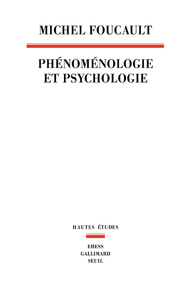 PHENOMENOLOGIE ET PSYCHOLOGIE - 1953-1954