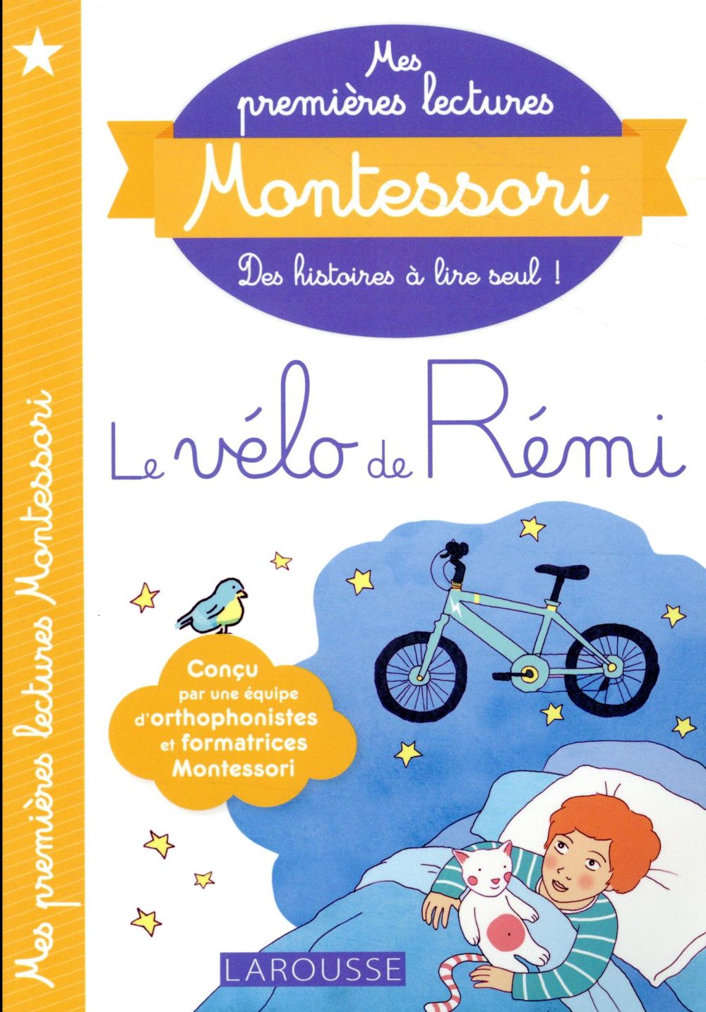 Mes premieres lectures montessori, le velo de remi