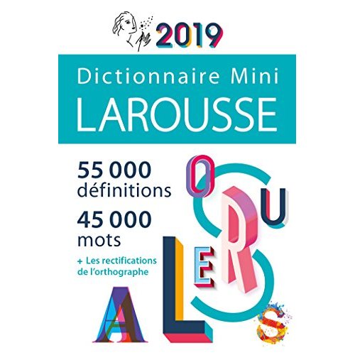 Dictionnaire larousse mini 2019