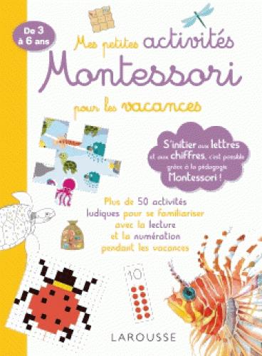 Mes petites activites montessori pour les vacances