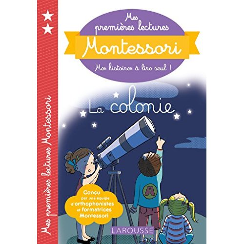 Mes premieres lectures montessori, la colonie