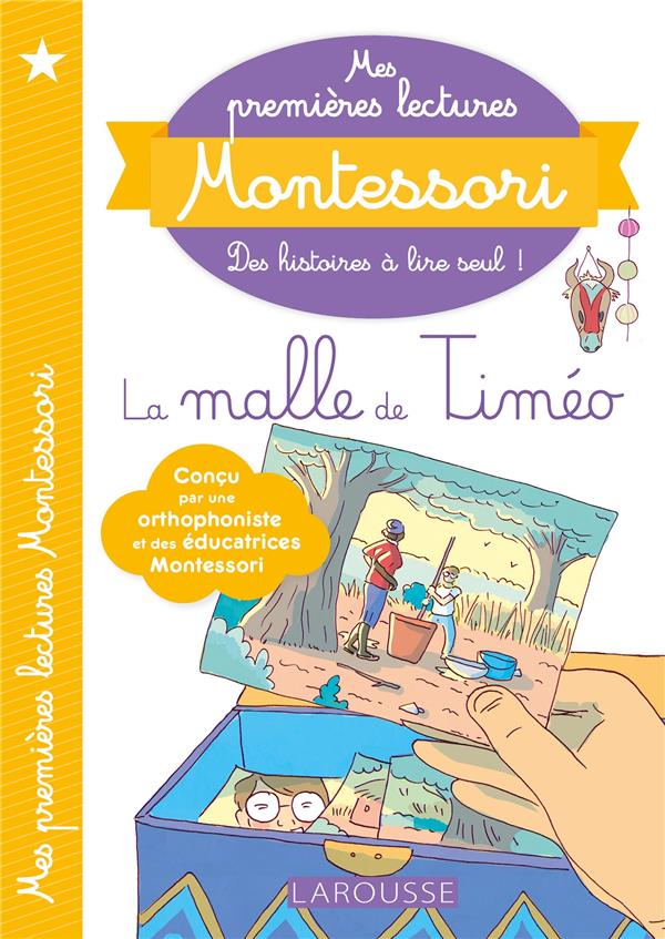 Mes premieres lectures montessori - la malle de timeo