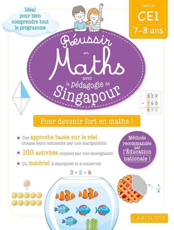 Reussir en maths avec singapour ce1