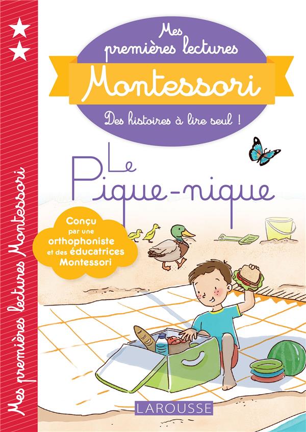 Mes premieres lectures montessori - le pique-nique