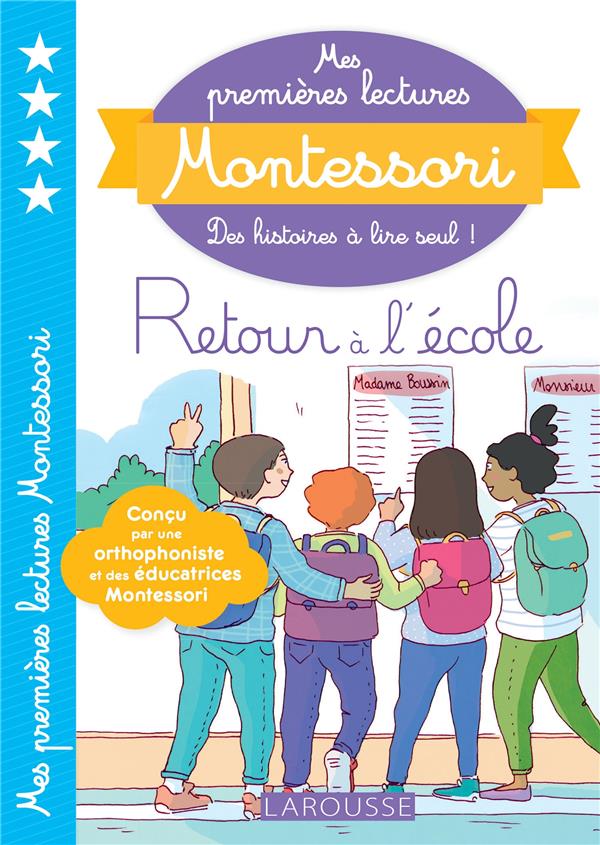 Mes premieres lectures montessori retour a l'ecole