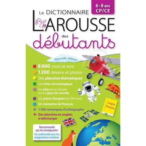 Larousse dictionnaire des debutants 6/8 ans cp/ce
