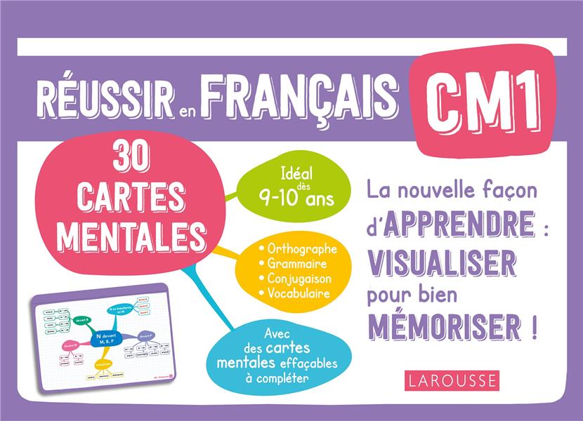 Cartes mentales francais Cm1