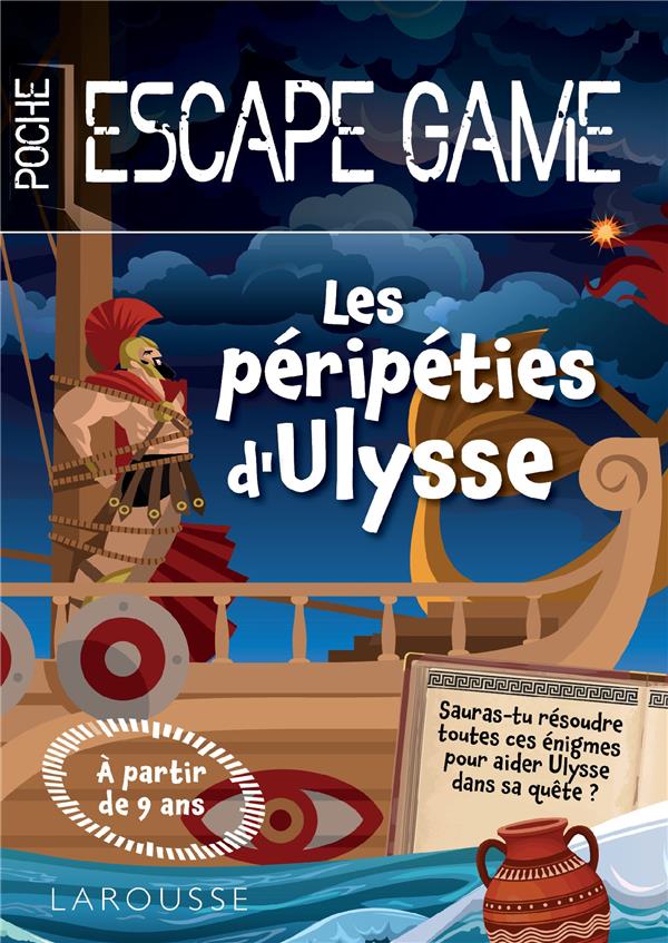 ESCAPE DE GAME DE POCHE JUNIOR - LES PERIPETIES D'ULYSSE