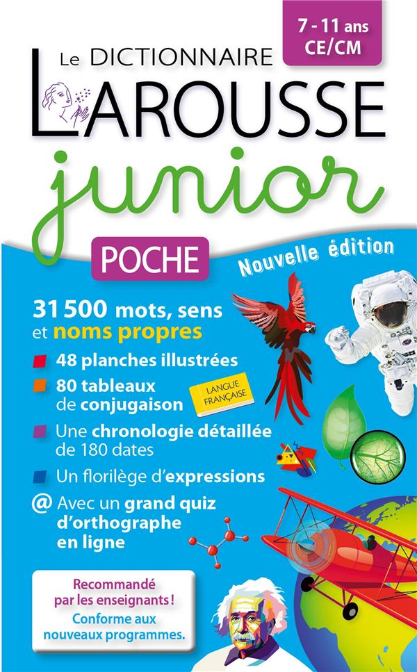 Dictionnaire larousse junior poche 7-11 ans