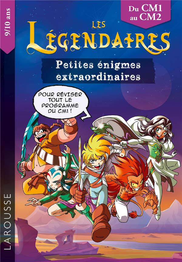 Les petites enigmes des legendaires cm1-cm2