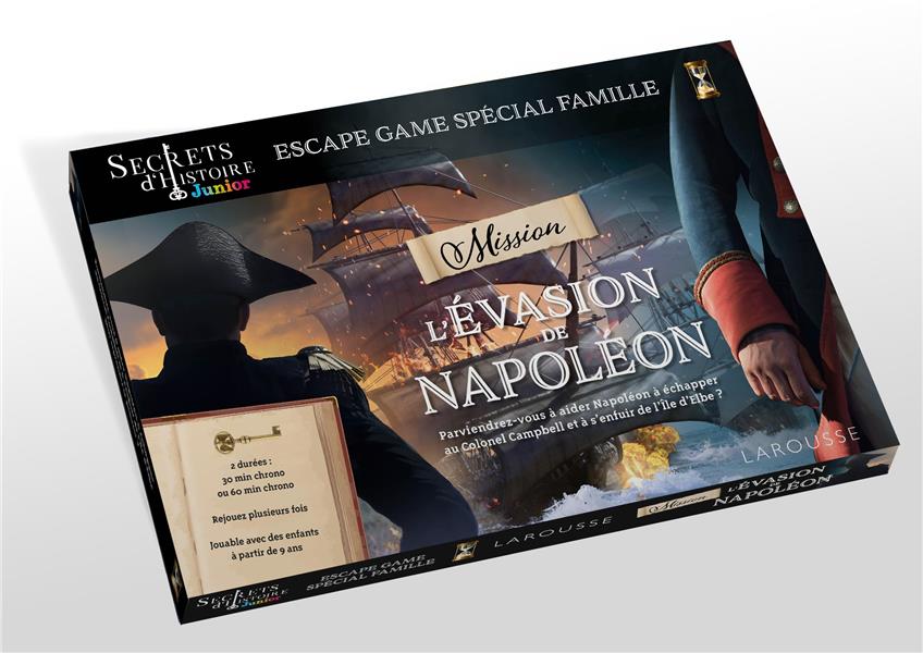 ESCAPE GAME FAMILLE - SECRETS D'HISTOIRE JUNIOR - EVASION DE NAPOLEON