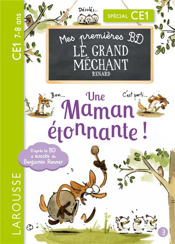 Mes premieres bd le grand mechant renard - une maman etonnante !