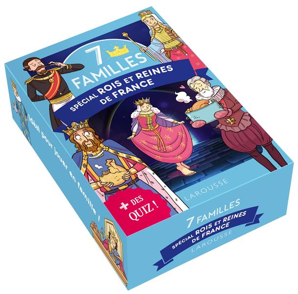7 familles des rois et reines de France
