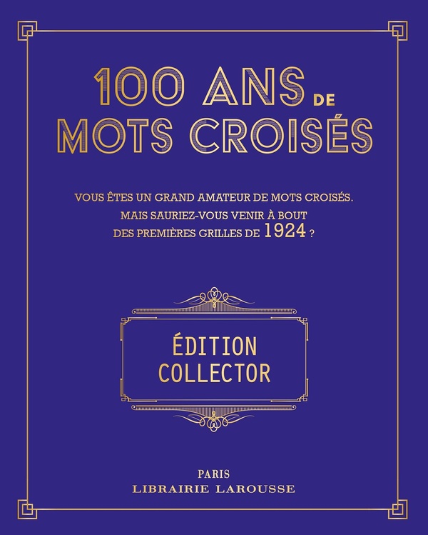 100 ans de mots croises