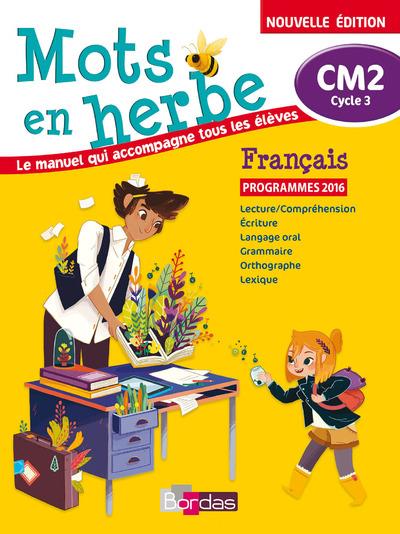 Mots en herbe cm2 francais 2017 - manuel eleve
