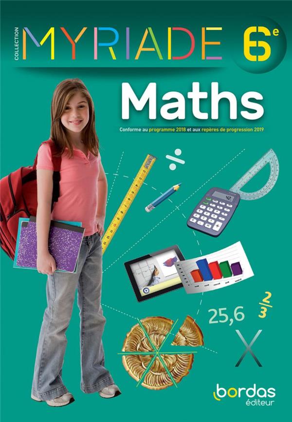 Myriade Maths 5e 2019 Cahier de compétences élève 