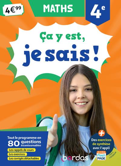 Ca y est, je sais ! maths 4e