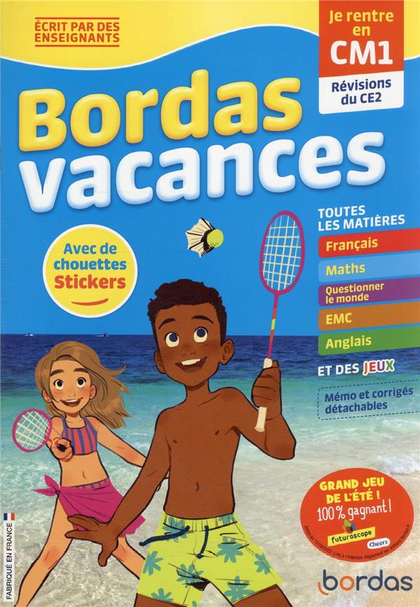 Bordas vacances - je rentre en cm1