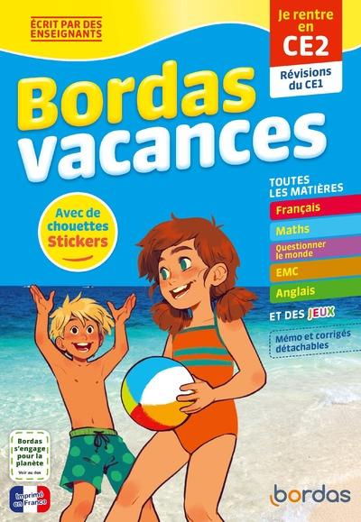 Bordas vacances - je rentre en ce2