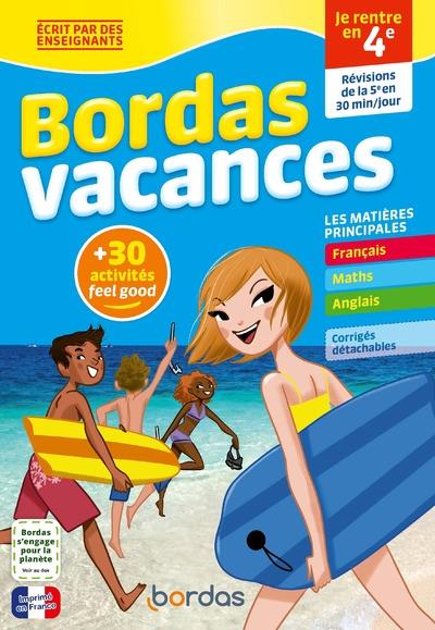 Bordas vacances - je rentre en 4e