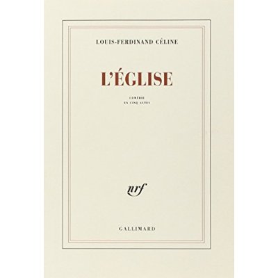 L'eglise - comedie en cinq actes