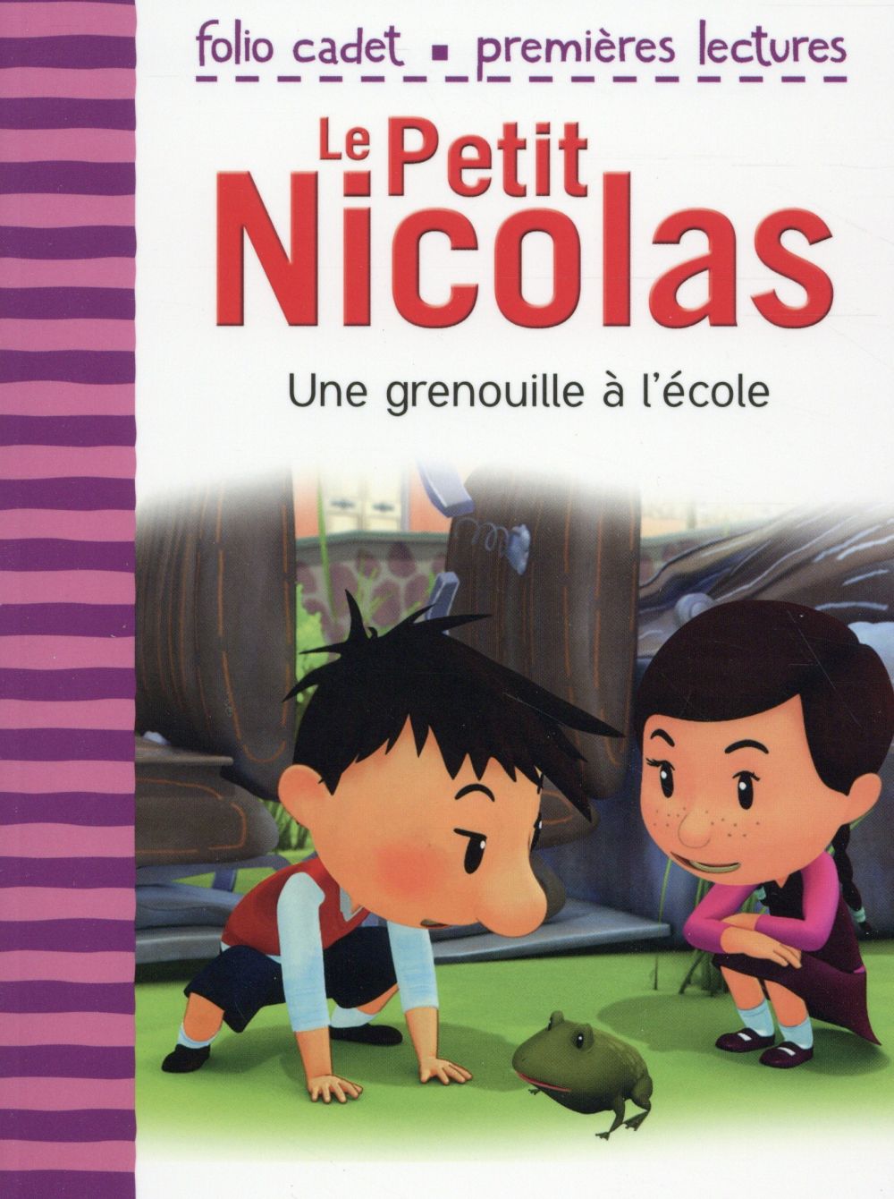 Une grenouille a l'ecole