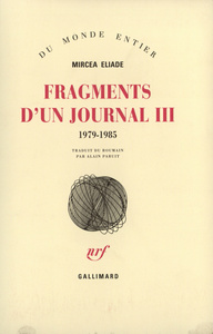 FRAGMENTS D'UN JOURNAL - VOL03 - 1979-1985