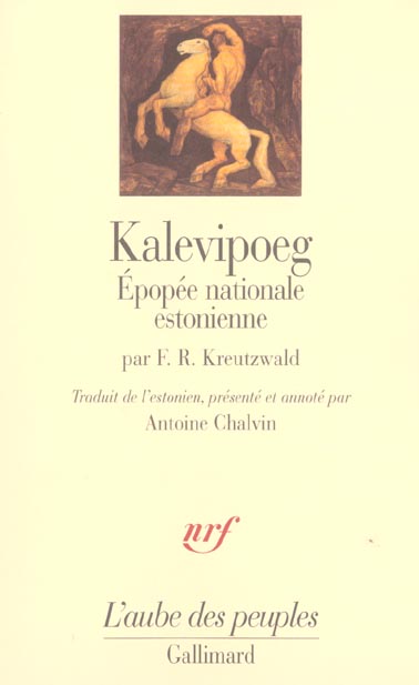 KALEVIPOEG - EPOPEE NATIONALE ESTONIENNE